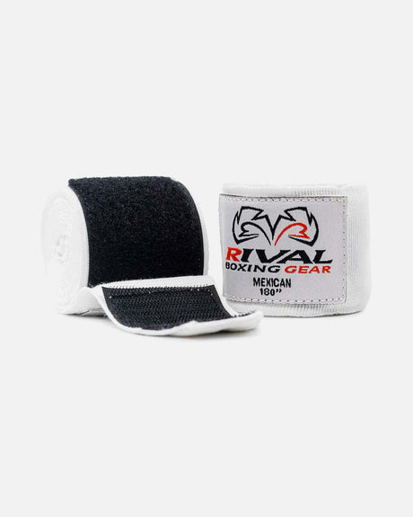 Bandes de boxe Rival Mexican Stretch – Blanc