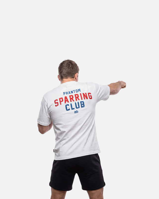 T-Shirt Phantom Athletics Sparring Club Oversize Heavy – Blanc