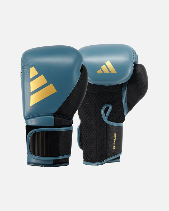 Adidas Boxhandschuhe Power 50 – Grau/Gold