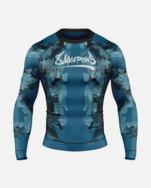 8 WEAPONS Rashguard Hit 2.0 – Tmavě modrá/Černá