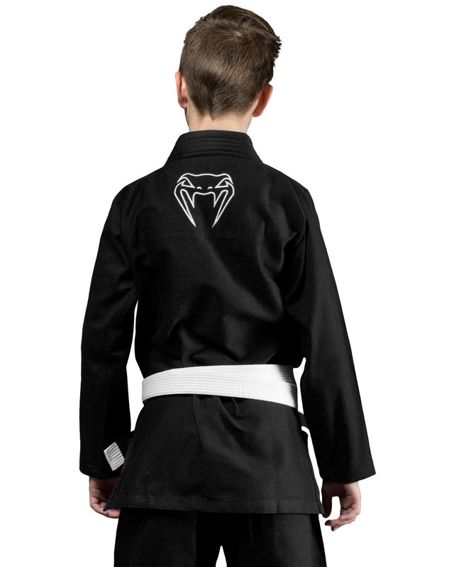 Kimono de BJJ Venum Contender – Criança – Preto