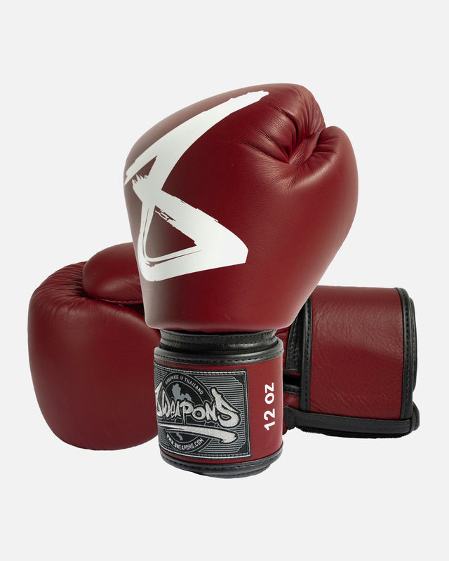 8 WEAPONS Boksehandsker Big 8 Premium - Bordeaux