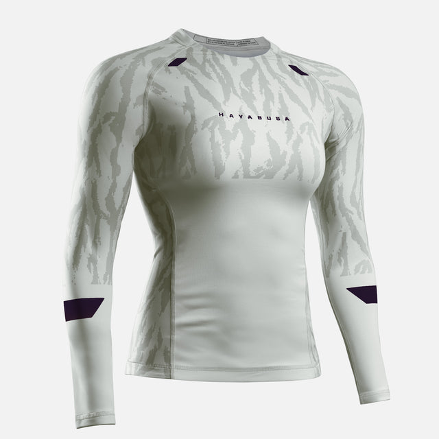 Rashguard Hayabusa Apex Vantage Mangas Compridas Mulher – Bege