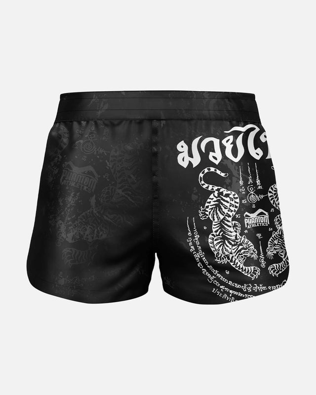 Phantom Athletics Muay Thai shorts Fusion - Sort/Hvid