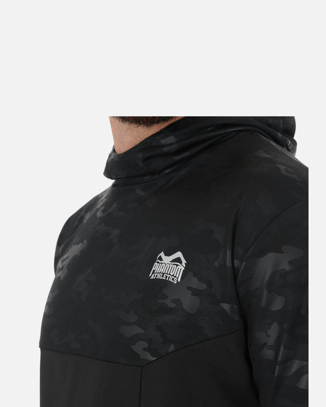 Phantom Athletics Hoodie Shadow - Sort/Camo