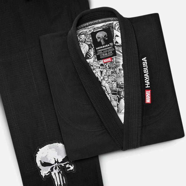 Kimono BJJ Marvel The Punisher – Czarne