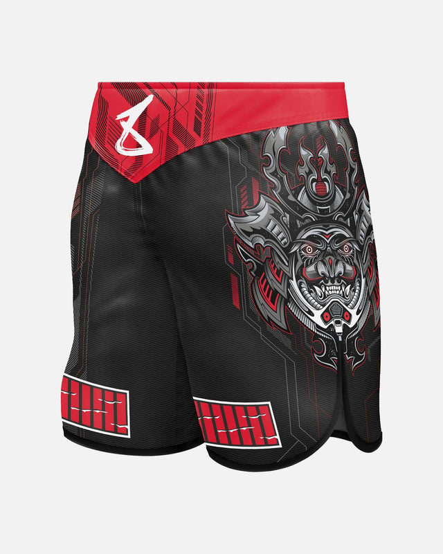 8 WEAPONS MMA-shorts Samurai 2.0 – Sort/Rød
