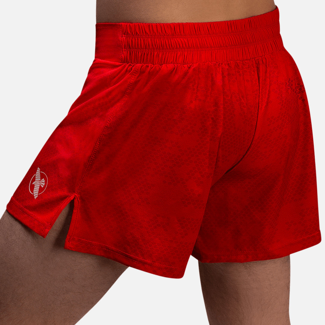 Spodenki Muay Thai Hayabusa Arrow – Czerwone