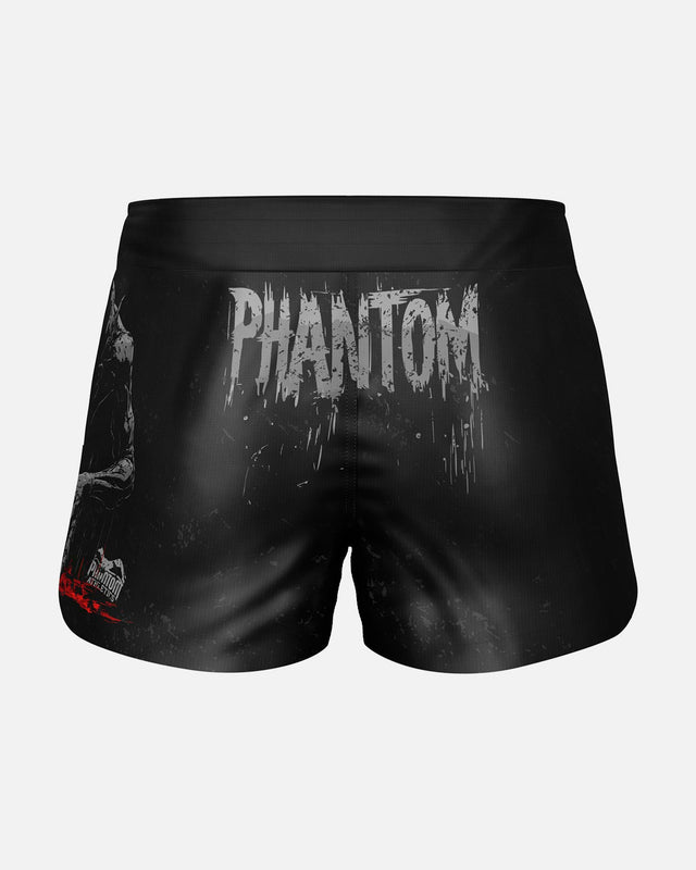 Phantom Athletics MMA Shorts Fusion-R Nightmare – Black/Red