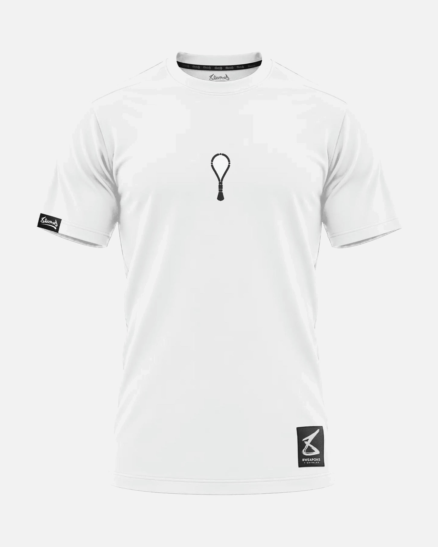 8 WEAPONS T-Shirt Mongkol – Weiß/Schwarz