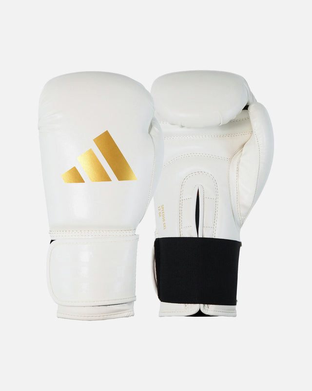 Gants de boxe Adidas Speed 50 – Blanc/Or