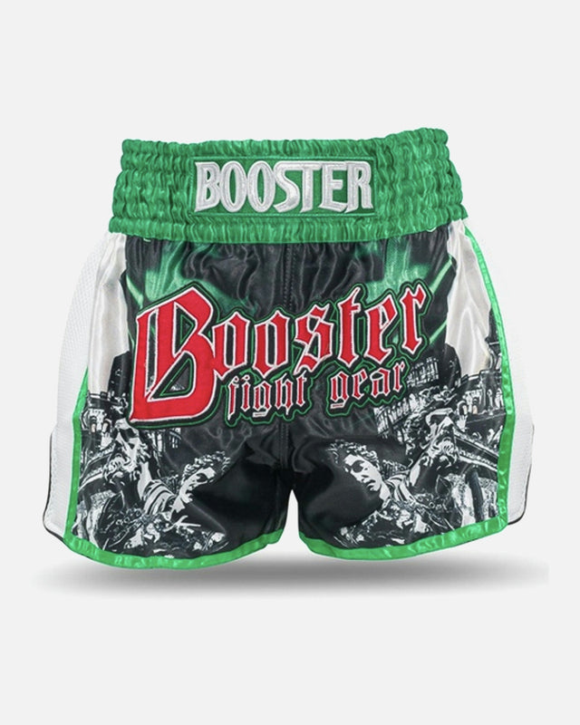 Booster Muay Thai Shorts Country - Groen