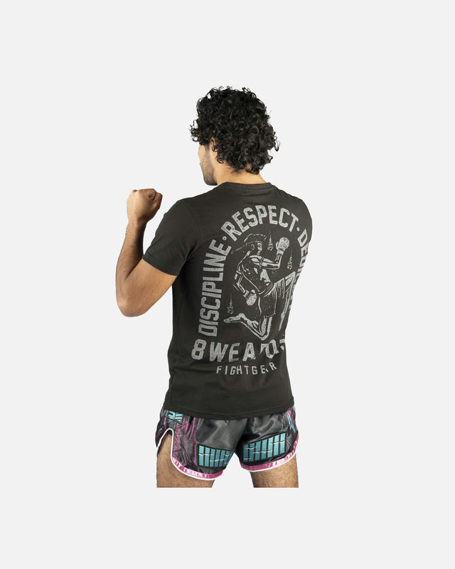 8 WEAPONS T-Shirt Tombstone – Schwarz