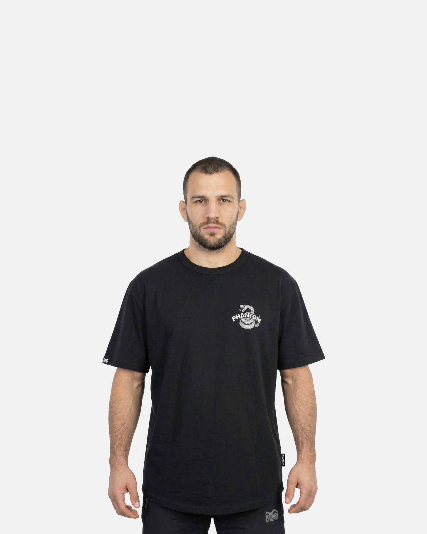Tricou Phantom Athletics DON'T TREAD ON ME – Negru