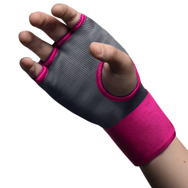 Hayabusa Inderhandsker Quick Gel - Grå/Pink