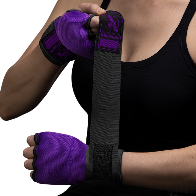 Hayabusa Inderhandsker Quick Gel - Lilla/Sort