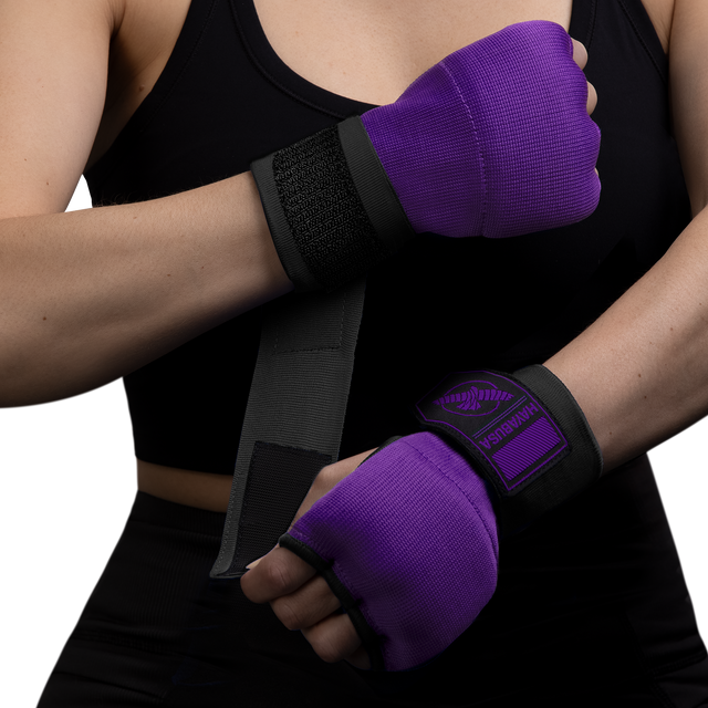 Hayabusa Inderhandsker Quick Gel - Lilla/Sort