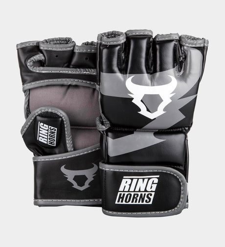 Ringhorns MMA rukavice Charger – Černé/Šedé – MMA rukavice