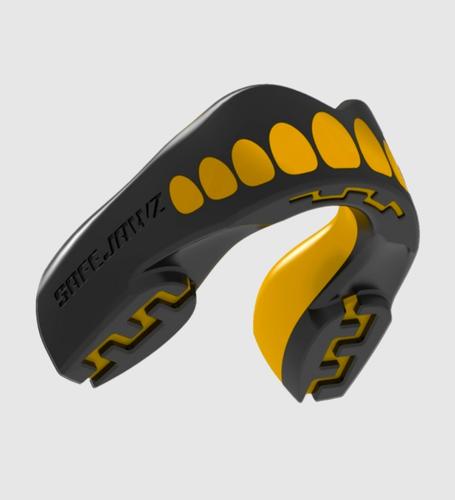 Protetor bucal Safejawz Extro Goldie – Preto/Ouro