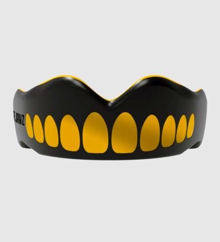 Protetor bucal Safejawz Extro Goldie – Preto/Ouro