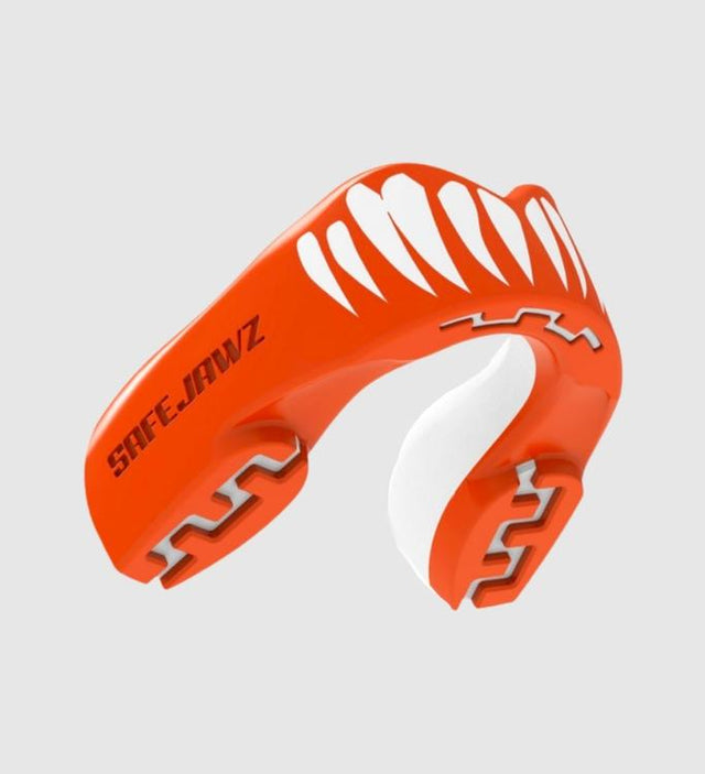 Proteză dentară de box Safejawz Extro Viper – Portocaliu/Alb