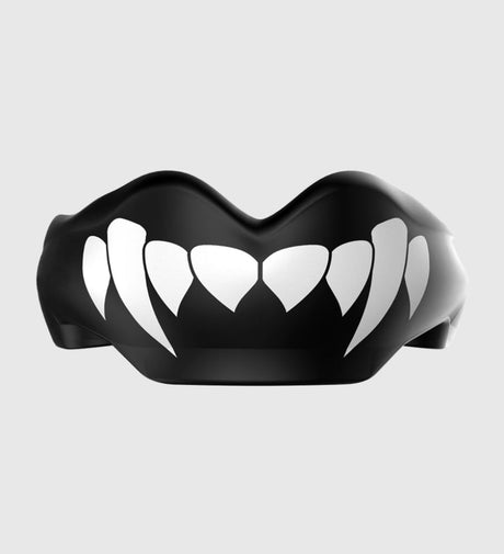 Protetor bucal Safejawz para aparelho Dracula – Preto/Branco