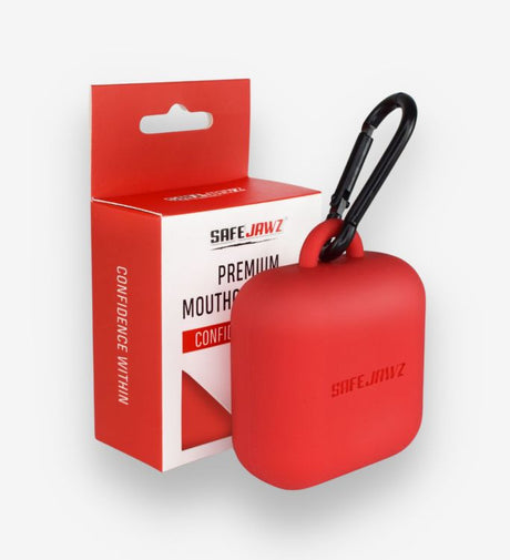 Caixa de armazenamento premium Safejawz para protetor bucal - Protetores bucais