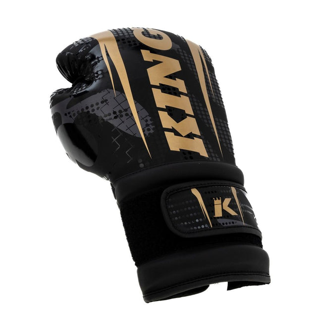 King Pro Boxing Boksehandsker Shogun – Sort/Guld