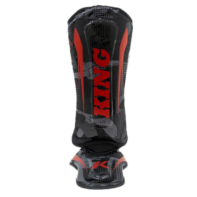 Chrániče holení King Pro Boxing Shogun – Černé/Červené