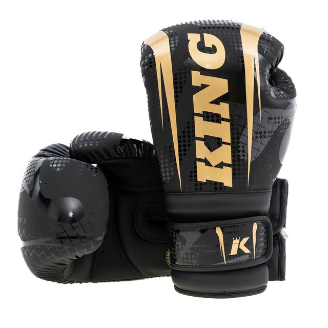 King Pro Boxing Boksehandsker Shogun – Sort/Guld