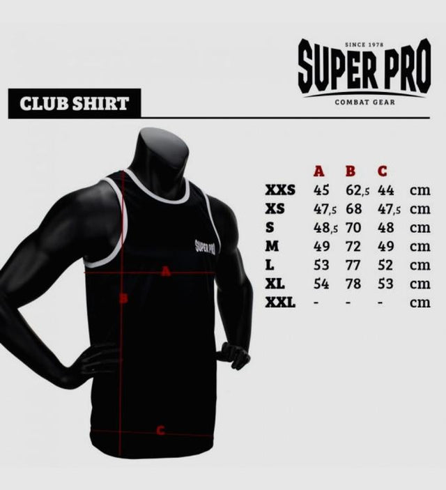 Maiou Super Pro Boks Club – Roșu/Alb