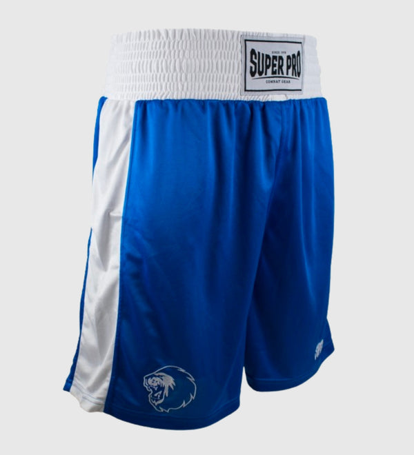 Super Pro Bokseshorts Club – Blå/Hvid