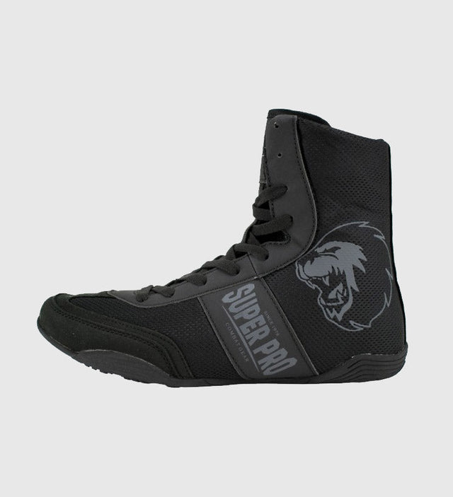 Boxerské boty Super Pro – Černé – Boxerské boty