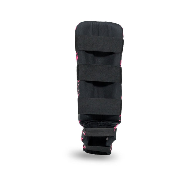 Booster Schienbeinschoner Combat Kinder – Schwarz/Rosa