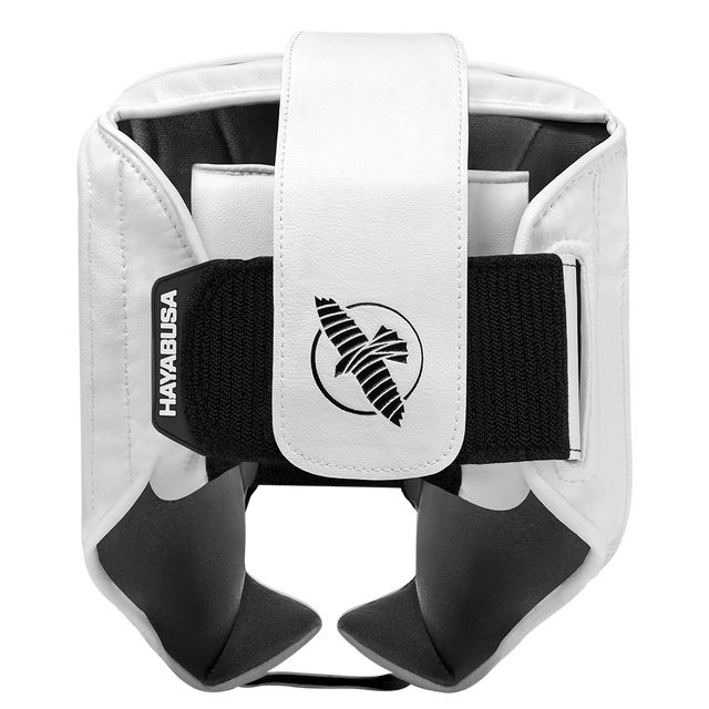 Hayabusa T3 Hovedbeskytter med kindbeskyttelse - Hvid/Sort