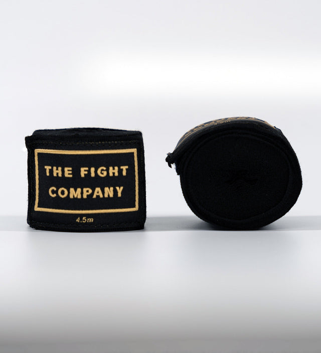 Bandes de boxe TFC Premium – Noir/Or