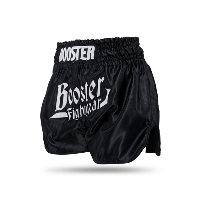 Booster Kickboxing shorts Thunder – Sort/Hvid