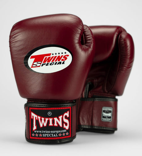 Twins Boxing gloves BGVL 3 - Burgundy Red - Boxing gloves