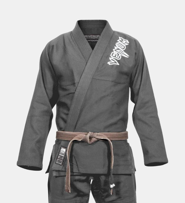 Kimono de BJJ Venum Contender 2.0 – Cinzento