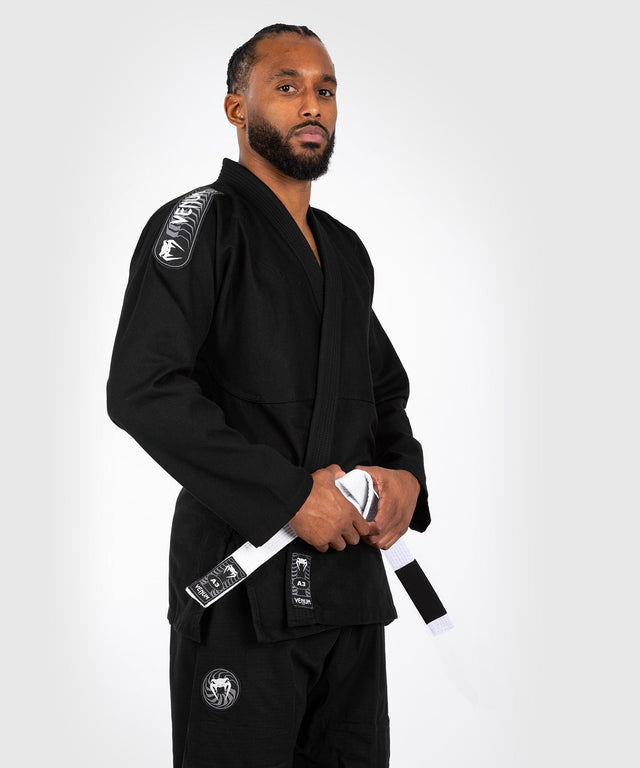 Venum BJJ Gi First - Černé - vč. bílé pásky - BJJ kimona