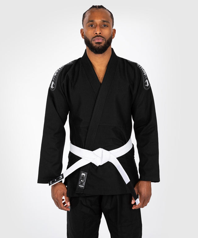 Venum BJJ Gi First - Černé - vč. bílé pásky - BJJ kimona