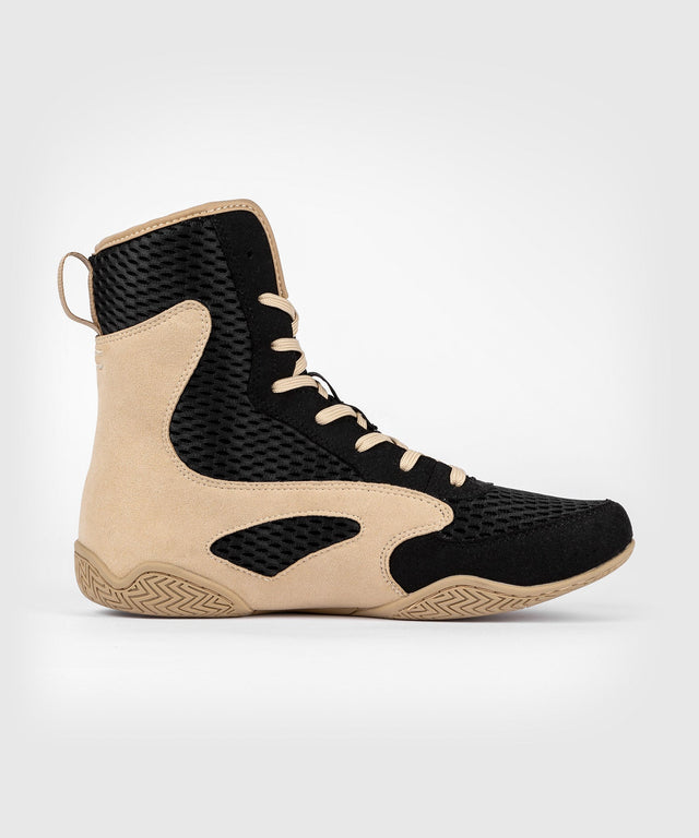 Ghete de box Venum Contender – Negru/Bej – Ghete de box