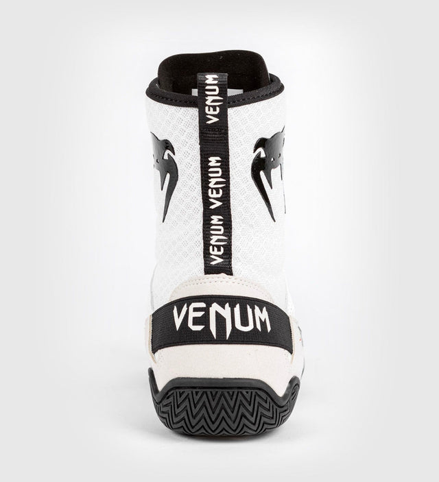 Boxerské boty Venum Elite – Bílé/Černé – Boxerské boty