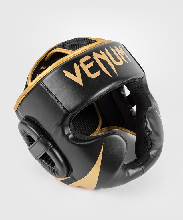 Căști de box Venum Challenger – Negru/Auriu