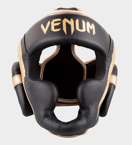Venum Hovedbeskytter Elite - Sort/Guld - Hovedbeskyttere