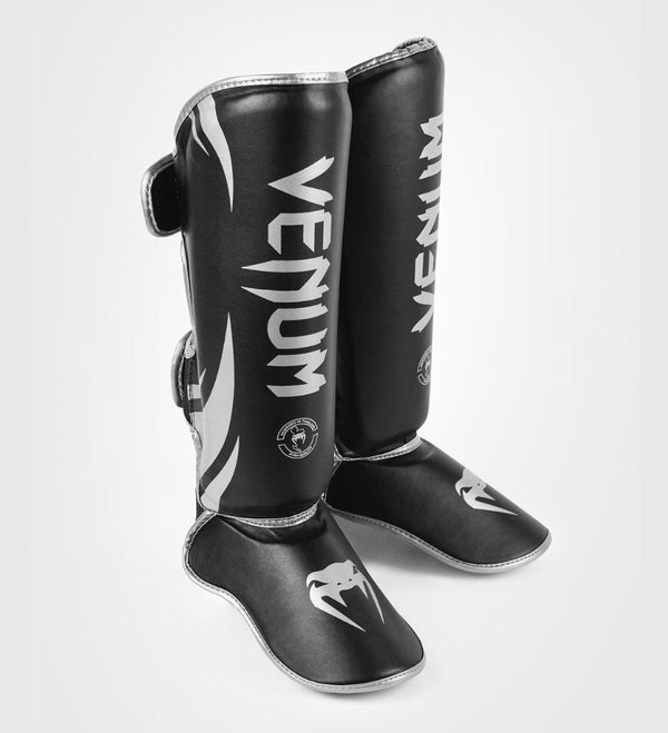 Venum Schienbeinschoner Kickboxen Challenger – Schwarz/Silber