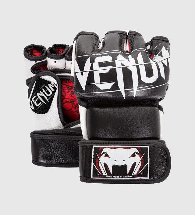 Luvas de MMA Venum Undisputed – Preto/Branco – Luvas de MMA