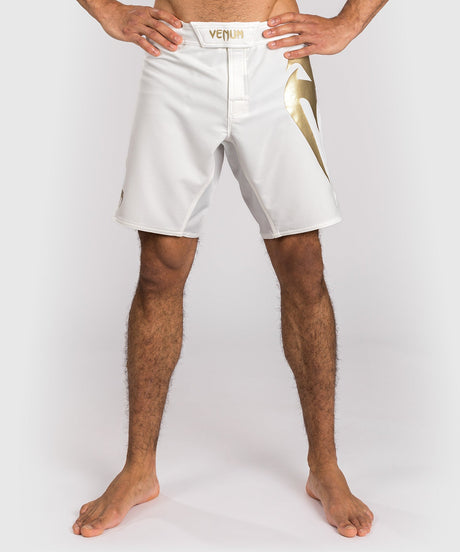 Shorts de MMA Venum Light 5.0 – Blanc/Or