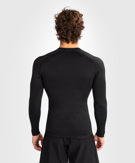 Rashguard Venum Contender Długie Rękawy – Czarny/Biały – Rashguard