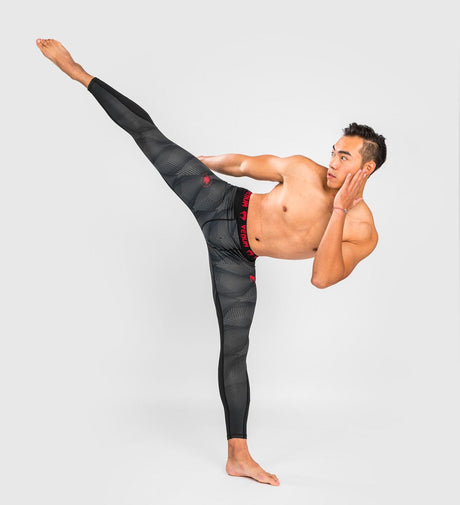 Spats Venum Phantom – Preto/Cinzento/Vermelho – Spats